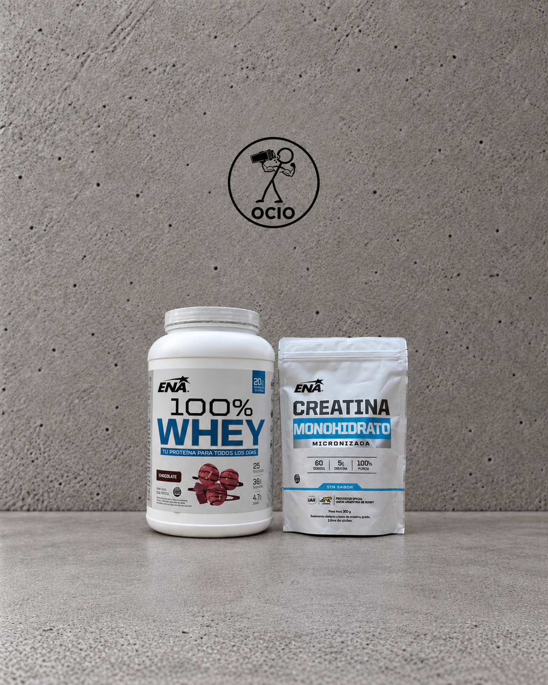 Combo ENA - 100% Whey y Creatina