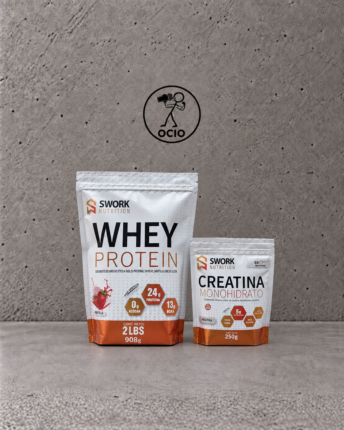 Combo Swork - Whey Protein y Creatina